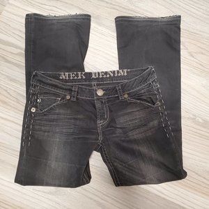 Buckle MEK Denim Boot Cut Jeans, Size 32/34